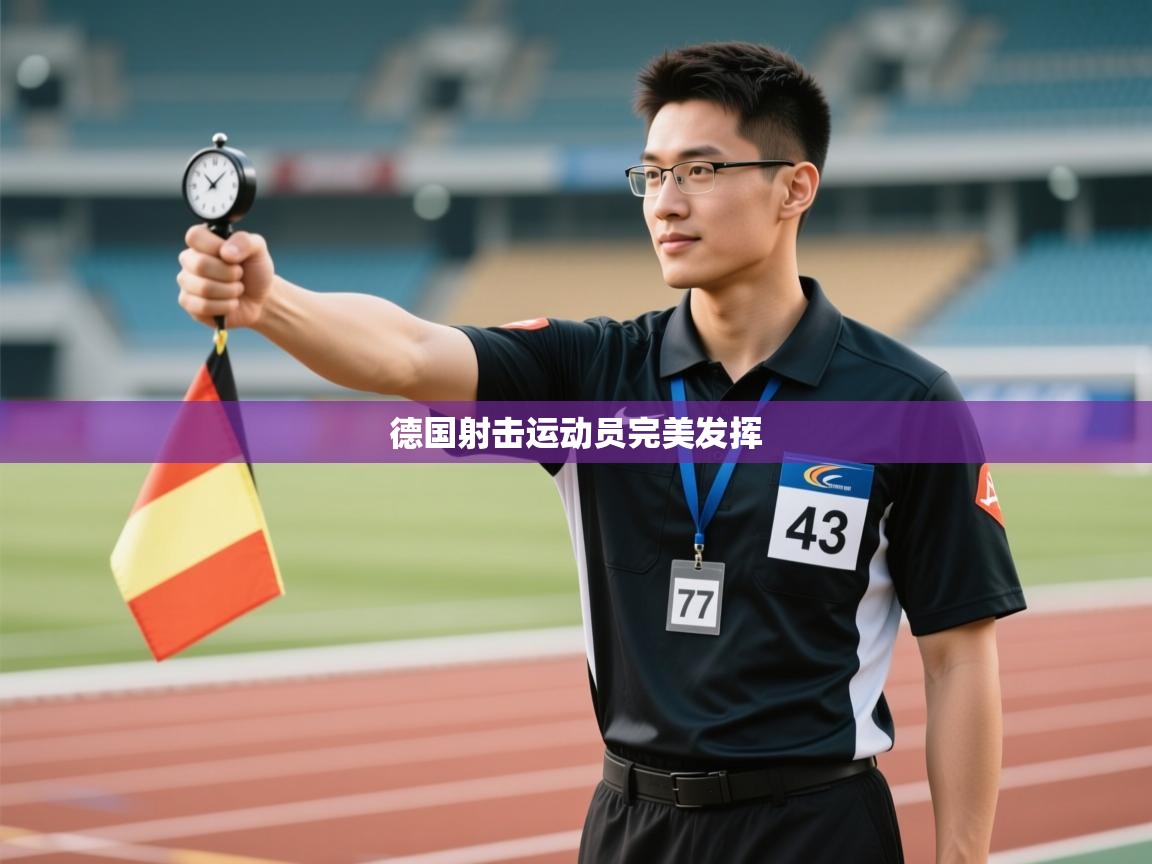 德国射击运动员完美发挥